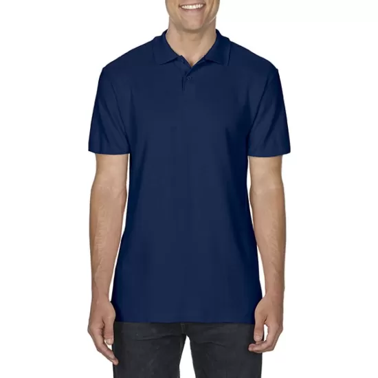 Tricou polo bumbac, Gildan 177g/m2, Bleumarin Tricou polo bumbac, Gildan 177g/m2, Bleumarin
