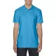 Tricou polo bumbac, Gildan 177g/m2, Albastru safir Tricou polo bumbac, Gildan 177g/m2, Albastru safir