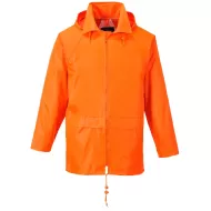 Pelerina scurta de ploaie, certificată standard ploaie EN 343, Portocaliu