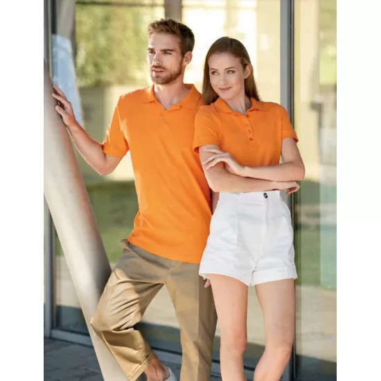 Tricou polo bumbac 170g/m2, Malfini Cotton Portocaliu Tricou polo bumbac 170g/m2, Malfini Cotton Portocaliu