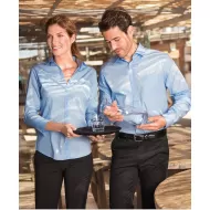 Camasa clasica cu maneca lunga, 125g/m2 Albastru deschis