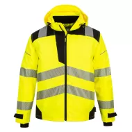 Jacheta de ploaie premium HiVis, Galben-negru Jacheta de ploaie premium HiVis, Galben-negru