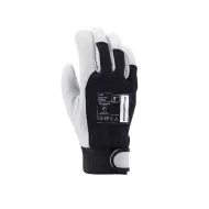Manusi de protectie din piele de oaie, inchidere cu velcro Manusi de protectie din piele de oaie, inchidere cu velcro