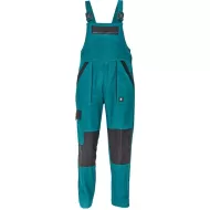 Salopeta cu pieptar bumbac 260g/m2, Max Neo Verde