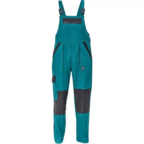 Salopeta cu pieptar bumbac 260g/m2, Max Neo Verde Salopeta cu pieptar bumbac 260g/m2, Max Neo Verde