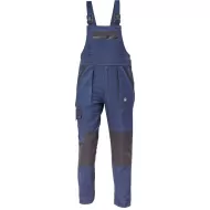 Salopeta cu pieptar bumbac 260g/m2, Max Neo Bleumarin