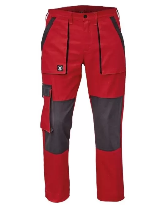 Pantaloni de lucru  bumbac 260g/m2 Max Neo Rosu Pantaloni de lucru  bumbac 260g/m2 Max Neo Rosu