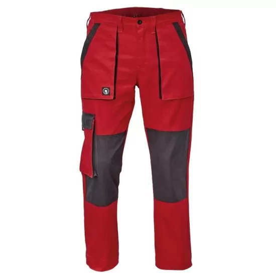 Pantaloni de lucru bumbac 260g/m2 Max Neo Rosu Pantaloni de lucru bumbac 260g/m2 Max Neo Rosu