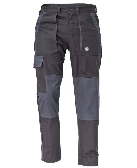 Pantaloni de lucru bumbac 260g/m2 Max Neo Negru cu gri Pantaloni de lucru bumbac 260g/m2 Max Neo Negru cu gri