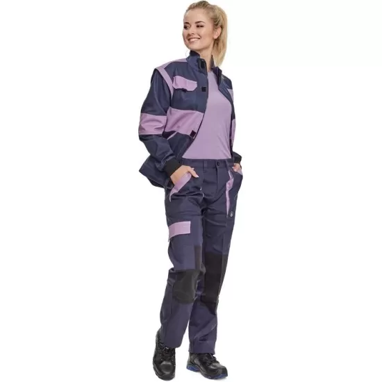 Jacheta de lucru cu maneci detasabile, model special pentru femei, bleumarin cu mov, colectia Max Neo Violet Jacheta de lucru cu maneci detasabile, model special pentru femei, bleumarin cu mov, colectia Max Neo Violet