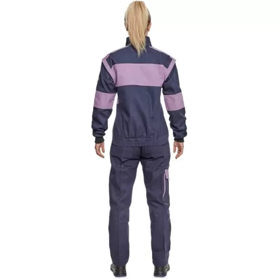 Jacheta de lucru cu maneci detasabile, model special pentru femei, bleumarin cu mov, colectia Max Neo Violet Jacheta de lucru cu maneci detasabile, model special pentru femei, bleumarin cu mov, colectia Max Neo Violet