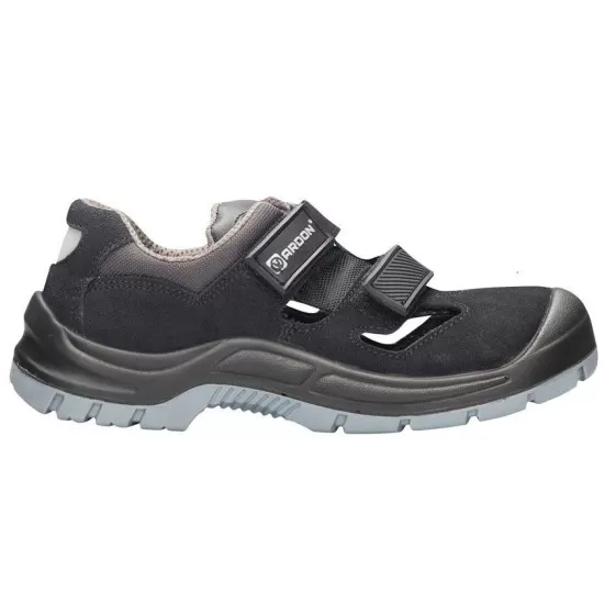 Sandale de protectie S1 SRC, inchidere cu scai Negru Sandale de protectie S1 SRC, inchidere cu scai Negru