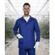 Costum salopeta (jacheta+pantaloni) bumbac 245g/m2 Albastru Royal Costum salopeta (jacheta+pantaloni) bumbac 245g/m2 Albastru Royal