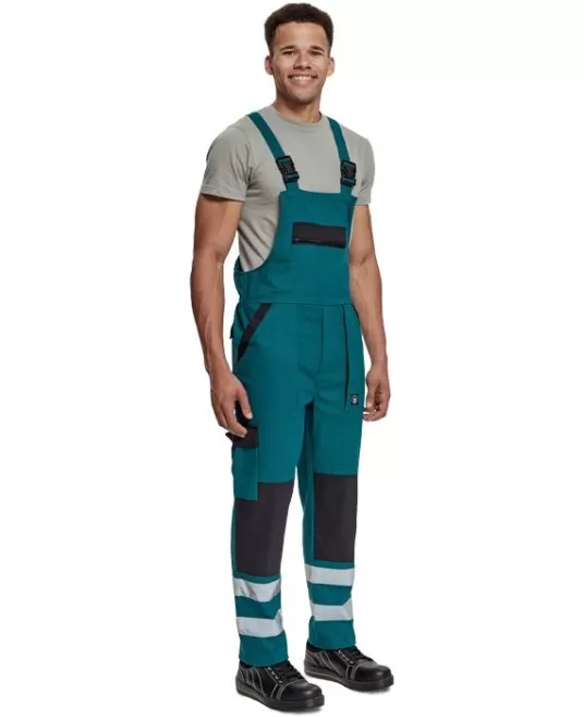 Salopeta dungi reflectorizante, Max Neo Reflex, verde