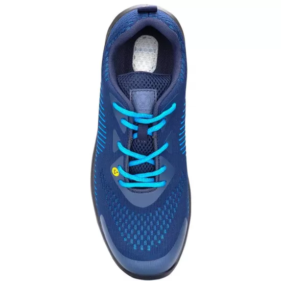 Pantofi de protectie sport cu bombeu compozit S1P ESD Albastru Pantofi de protectie sport cu bombeu compozit S1P ESD Albastru