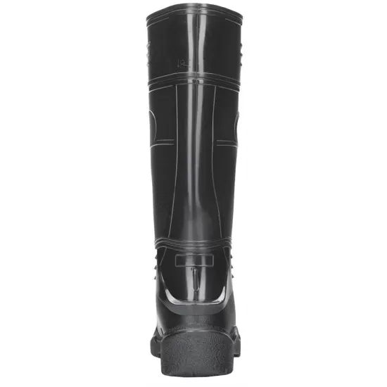 Cizme de lucru apa-noroi PVC, calitate premium Negru Cizme de lucru apa-noroi PVC, calitate premium Negru