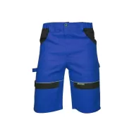 Pantaloni scurti de lucru, bumbac albastru Pantaloni scurti de lucru, bumbac albastru