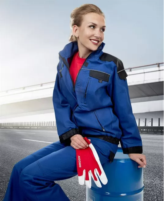 Jacheta de lucru femei albastru