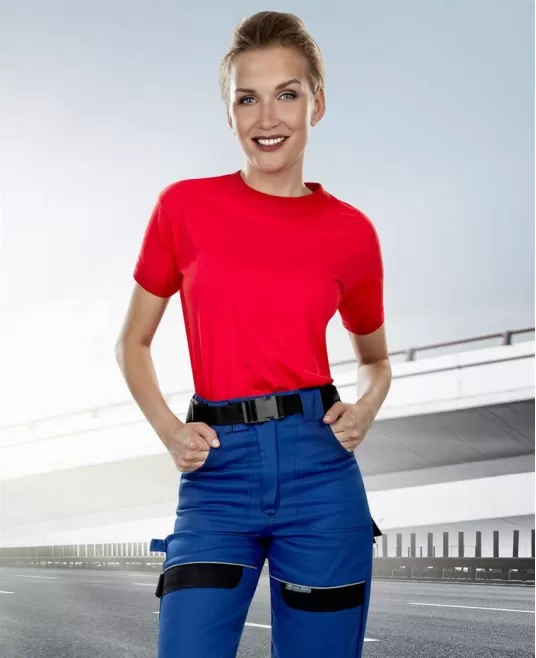 Pantaloni de lucru femei, albastru Pantaloni de lucru femei, albastru