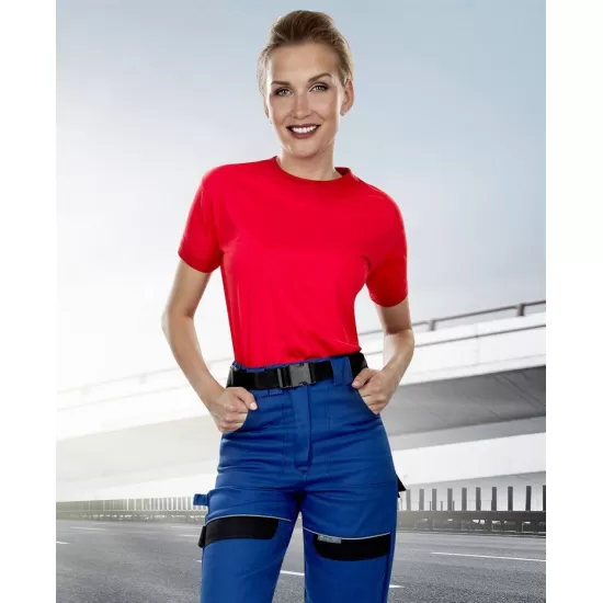 Pantaloni de lucru femei, albastru Pantaloni de lucru femei, albastru