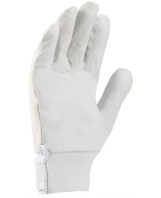 Manusi de protectie din piele de capra, inchidere cu velcro