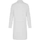 Halat alb pentru femei, tercot 195g/mp Halat alb pentru femei, tercot 195g/mp