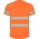 Tricou reflectorizant cu maneca scurta, 130g/mp Portocaliu Tricou reflectorizant cu maneca scurta, 130g/mp Portocaliu