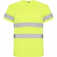 Tricou HiVis poliester 100%, 130g/mp Galben Tricou HiVis poliester 100%, 130g/mp Galben
