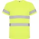 Tricou reflectorizant cu maneca scurta, 130g/mp Galben Tricou reflectorizant cu maneca scurta, 130g/mp Galben