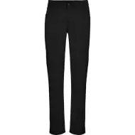 Pantaloni stretch femei, bumbac 280g/m2 Negru