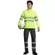 Pantaloni de lucru cu dungi reflectorizante Daily Gri inchis Pantaloni de lucru cu dungi reflectorizante Daily Gri inchis