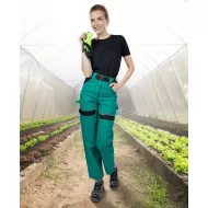 Pantaloni de lucru femei, verde