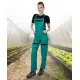 Salopeta cu pieptar femei, verde Salopeta cu pieptar femei, verde