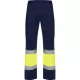 Pantaloni de vara HiVis dungi reflectorizante Daily, Galben bleumarin Pantaloni de vara HiVis dungi reflectorizante Daily, Galben bleumarin