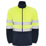 Jacheta fleece HiVis, 300g/m2 Galben bleumarin Jacheta fleece HiVis, 300g/m2 Galben bleumarin
