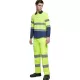 Tricou polo reflectorizant, cu maneca lunga Galben si bleumarin Tricou polo reflectorizant, cu maneca lunga Galben si bleumarin