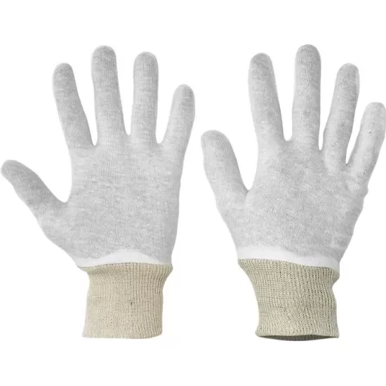 Manusi cusute din tricot bumbac/poliester Manusi cusute din tricot bumbac/poliester