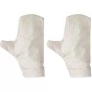 Manusi palmare din bumbac, albe