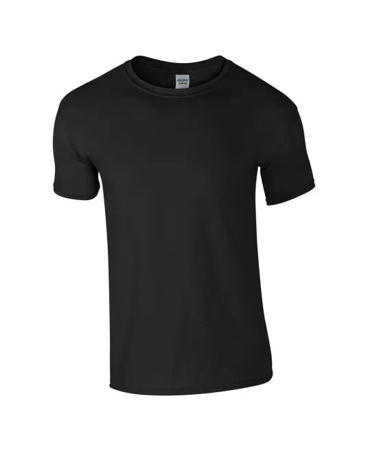 Tricou unisex  bumbac 153g/m2, Gildan 64000 Negru