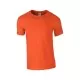 Tricou unisex bumbac 153g/m2, Gildan 64000 Portocaliu Tricou unisex bumbac 153g/m2, Gildan 64000 Portocaliu