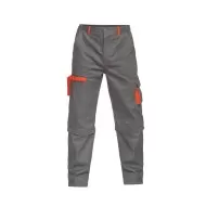 Pantaloni de lucru 2-in-1 tercot 240 g/m2, Gri cu portocaliu Pantaloni de lucru 2-in-1 tercot 240 g/m2, Gri cu portocaliu