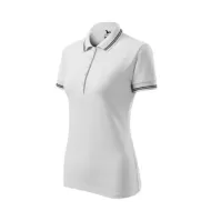 Tricou polo femei, 200g/m2, Malfini Urban 220, Alb Tricou polo femei, 200g/m2, Malfini Urban 220, Alb
