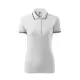 Tricou polo femei, 200g/m2, Malfini Urban 220, Alb Tricou polo femei, 200g/m2, Malfini Urban 220, Alb