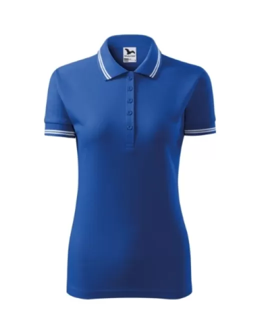 Tricou polo femei, 200g/m2, Malfini Urban 220, Albastru regal