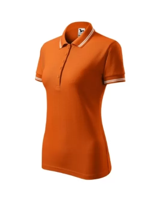 Tricou polo femei, 200g/m2, Malfini Urban 220, Portocaliu