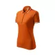 Tricou polo femei, 200g/m2, Malfini Urban 220, Portocaliu Tricou polo femei, 200g/m2, Malfini Urban 220, Portocaliu