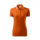Tricou polo femei, 200g/m2, Malfini Urban 220, Portocaliu Tricou polo femei, 200g/m2, Malfini Urban 220, Portocaliu