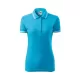 Tricou polo femei, 200g/m2, Malfini Urban 220, Turcoaz