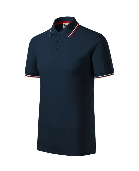 Tricou polo subtire, 180 g/mp, pentru barbati, Malfini Focus 232, Bleumarin