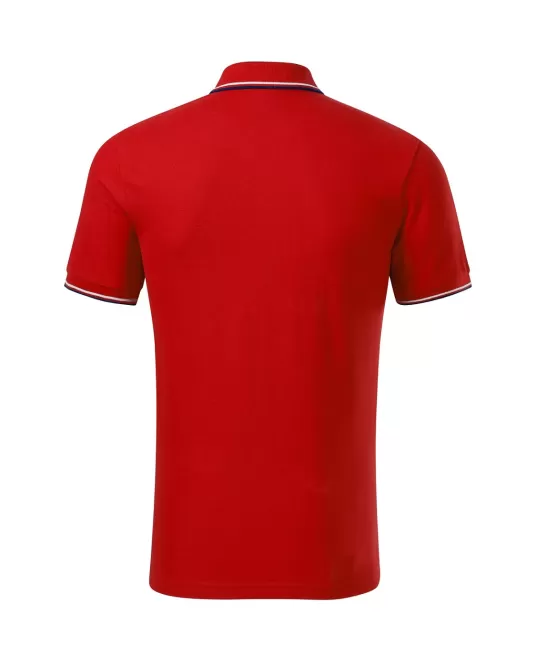 Tricou polo subtire, 180 g/mp, pentru barbati, Malfini Focus 232, rosu